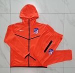 Atletico Madrid 22/23 Orange Long Zip Jacket with Hood - 图片 9