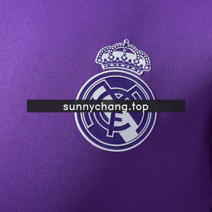 Real Madrid 2016/2017 Retro Player Version Away Jersey - 图片 5