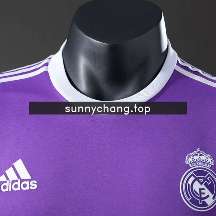 Real Madrid 2016/2017 Retro Player Version Away Jersey - 图片 7