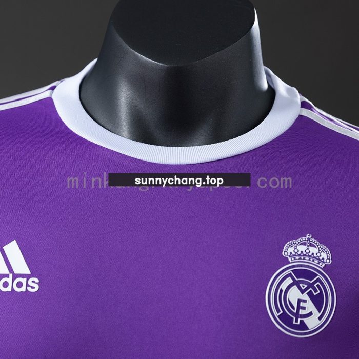 Real Madrid 2016/17 Away Long Sleeve Player Version Jersey - 图片 7