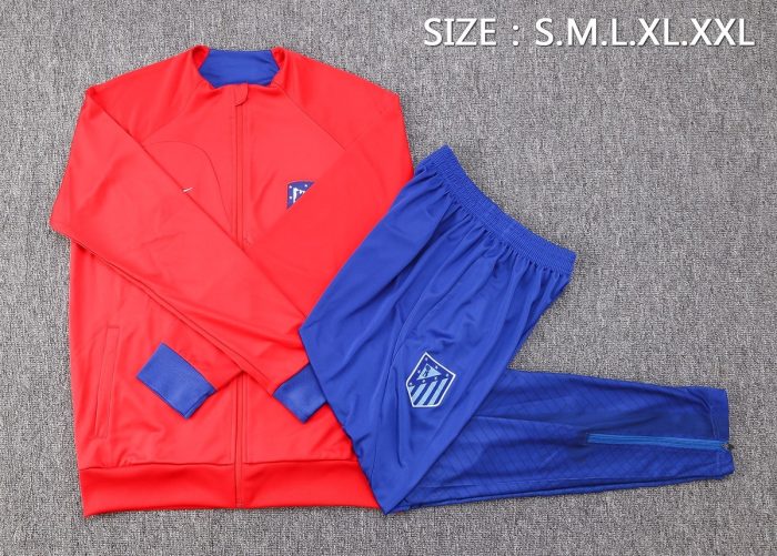 Atletico Madrid 22-23 Red Training Jacket - 图片 2