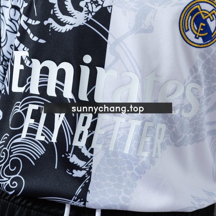 Real Madrid 25/26 Dragon Special Edition Kids Jersey - 图片 6