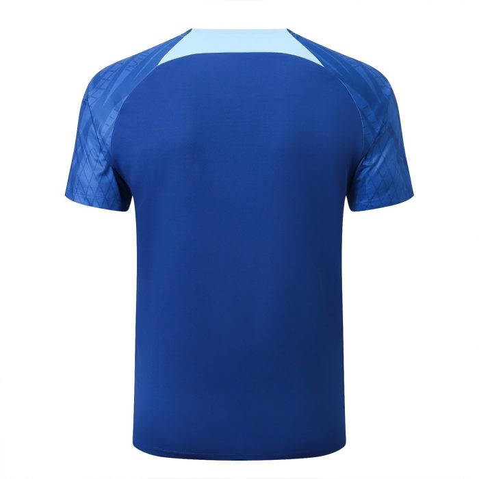 Atletico Madrid 22-23 Short Sleeve Training Set (with 5-Point Shorts) - 图片 7
