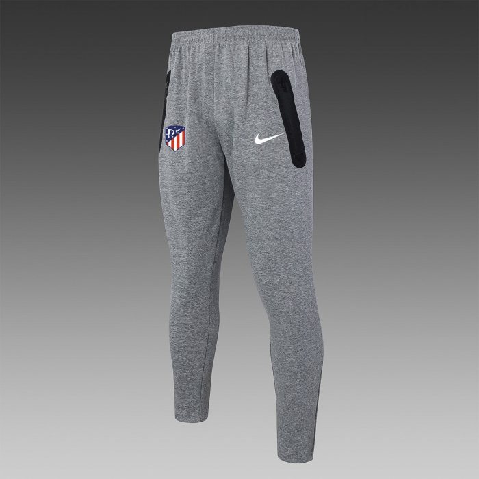 Atletico Madrid 24/25 Long Zip Hoodie in Gray - 图片 6