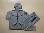 Atletico Madrid 24/25 Long Zip Hoodie in Gray - 图片 9