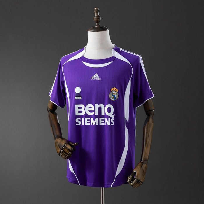 Real Madrid 06/07 Third Away Retro Shirt - 图片 9