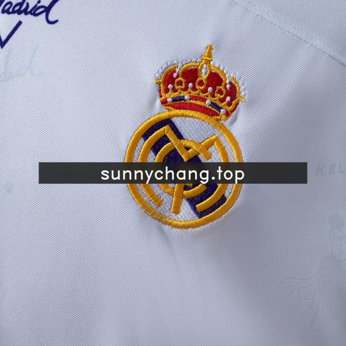 Real Madrid 1994-1996 Home Retro Jersey - 图片 4