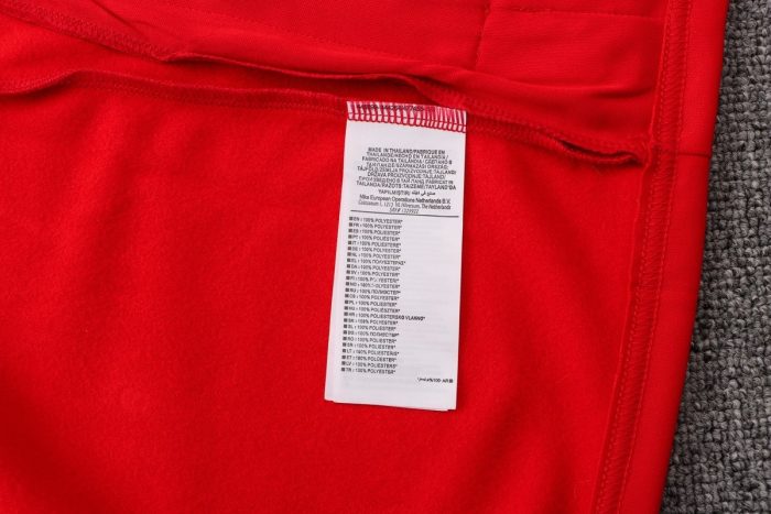 Atletico Madrid 21-22 Red Long Zipper Jacket with Hood - 图片 8