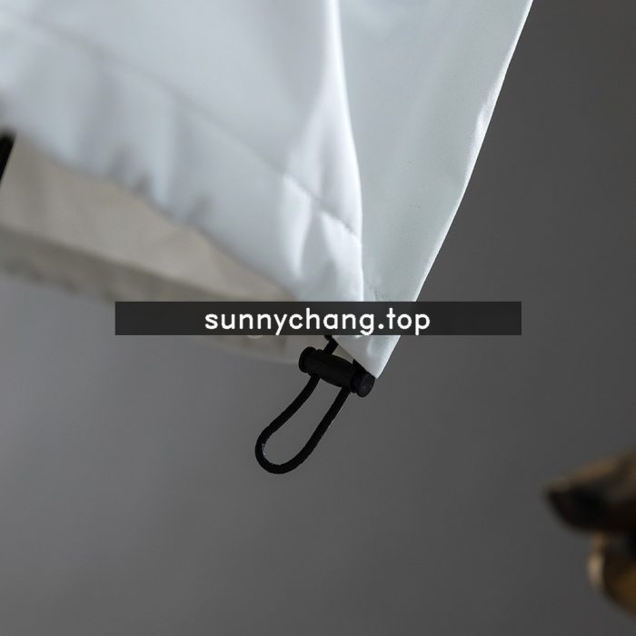 Real Betis Windbreaker - Black & White - 图片 2