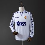 Real Madrid 1994-1996 Home Retro Long Sleeve Jersey