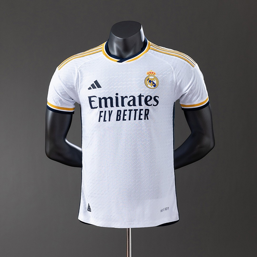 JER-4602_1 Real Madrid 23/24 Home Player Version Jersey - 图片 1