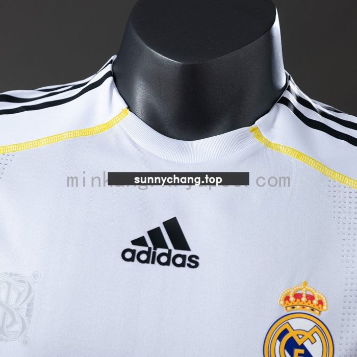 Real Madrid 09/10 Home Player Version Retro Jersey - 图片 8