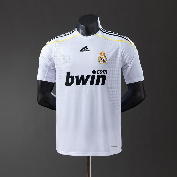 Real Madrid 09/10 Home Player Version Retro Jersey - 图片 9