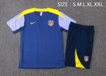 Atletico Madrid Light Blue Short Sleeve Training T-Shirt - 图片 2