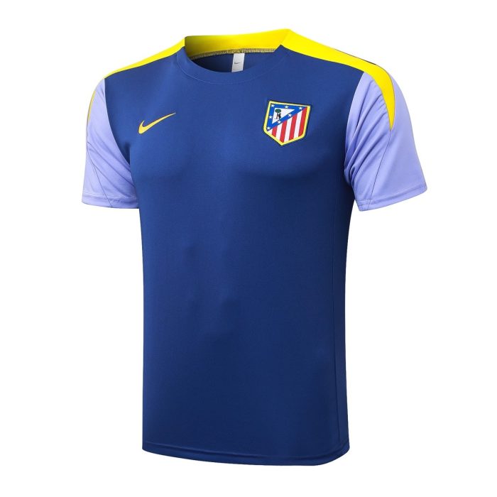 Atletico Madrid Light Blue Short Sleeve Training T-Shirt - 图片 8