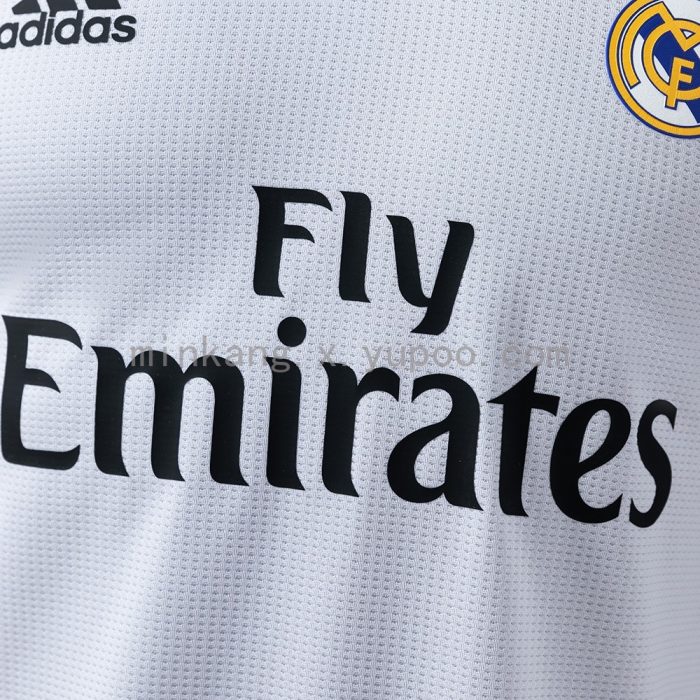 Real Madrid 2018/2019 Home Player Version Jersey - 图片 6