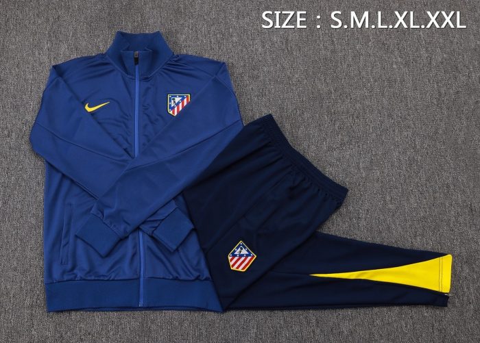 Atletico Madrid 25/26 Long Sleeve Training Top Blue - 图片 2