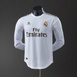 Real Madrid 2019/2020 Home Long Sleeve Player Version Jersey