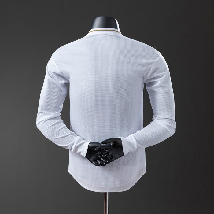 Real Madrid 2019/2020 Home Long Sleeve Player Version Jersey - 图片 8