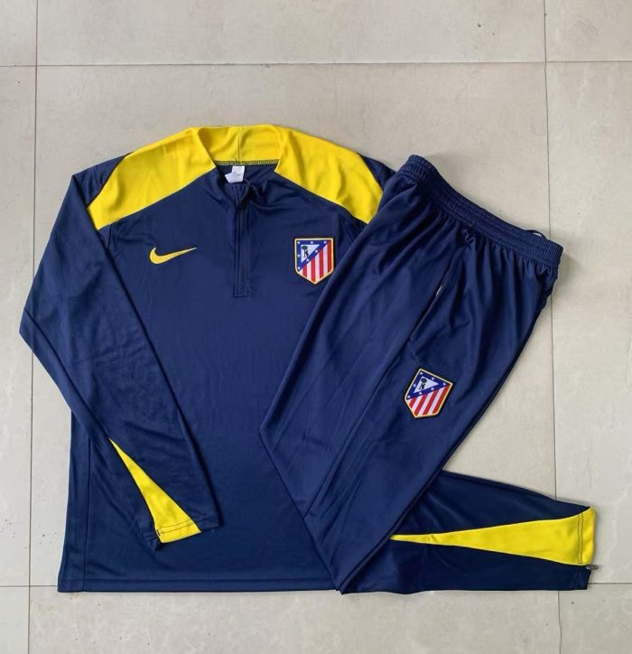 Atletico Madrid Children's Half-Zip Jacket - 图片 4