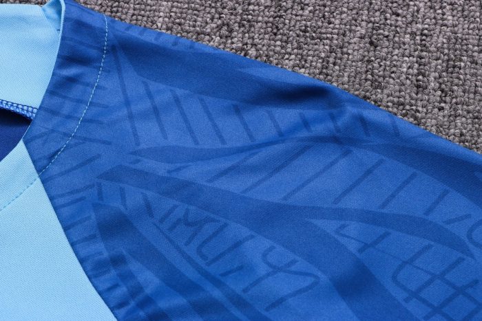 Atletico Madrid 22-23 Short Sleeve Training Suit in Blue - 图片 6