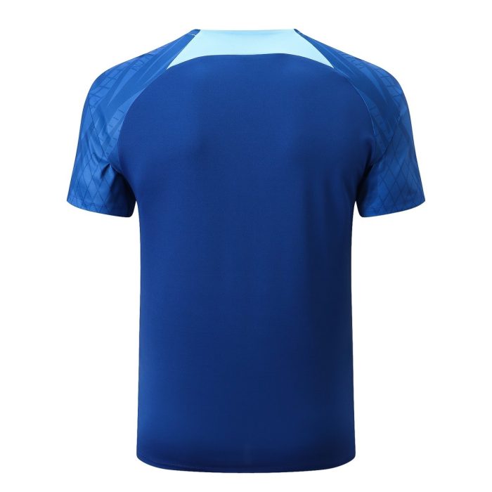 Atletico Madrid 22-23 Short Sleeve Training Suit in Blue - 图片 8