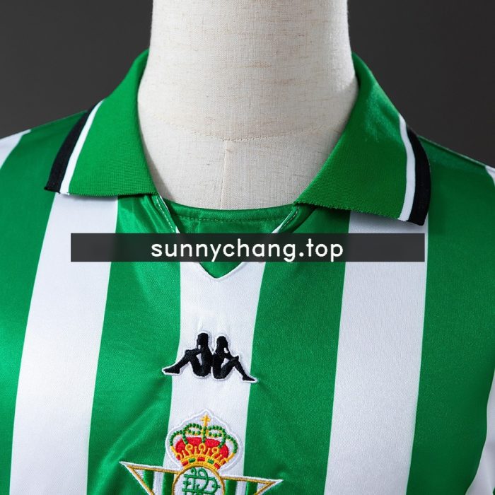 Real Betis 1993/1994 Home Retro Shirt - 图片 4