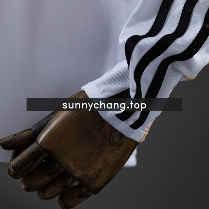 Real Madrid 2009/2010 Home Long Sleeve Retro Shirt - 图片 3