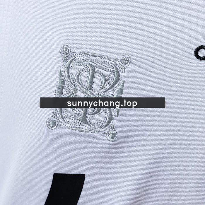 Real Madrid 2009/2010 Home Long Sleeve Retro Shirt - 图片 4