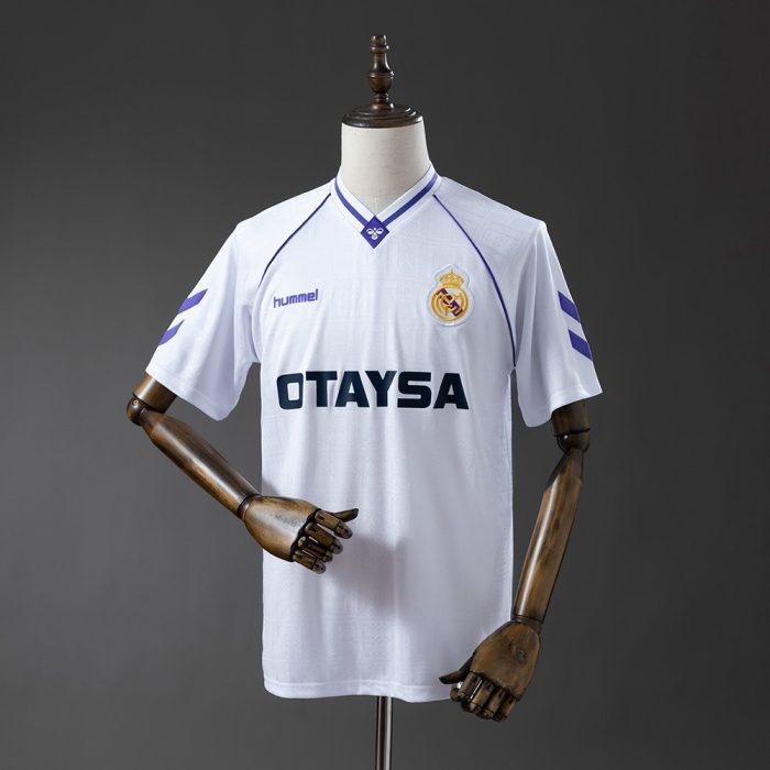 Real Madrid 1990-1991 Home Retro Jersey - 图片 8