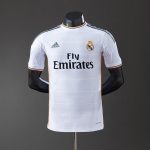 Real Madrid 2013/14 Home Player Version Retro Jersey