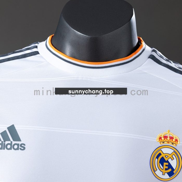 Real Madrid 2013/14 Home Player Version Retro Jersey - 图片 7