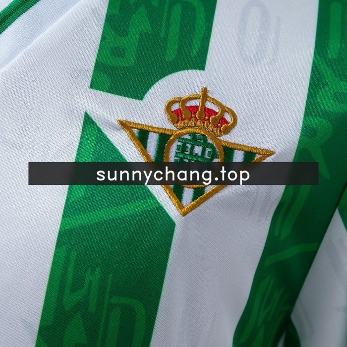 Real Betis 1994/1995 Home Retro Shirt - 图片 4
