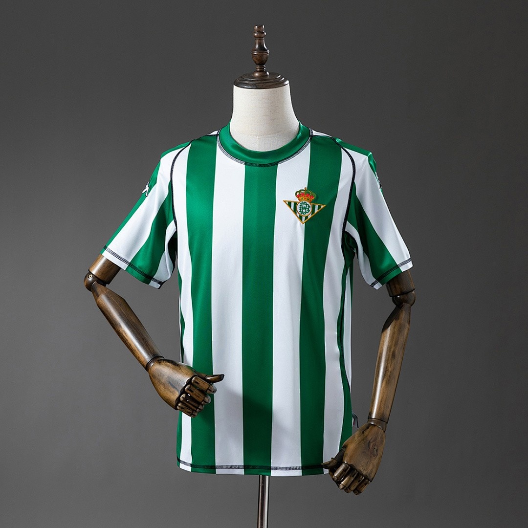 JER-4630_1 Real Betis 2003/2004 Home Retro Shirt - 图片 1