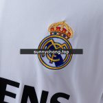 Real Madrid 2005-2006 Home Retro Long Sleeve Jersey - 图片 4