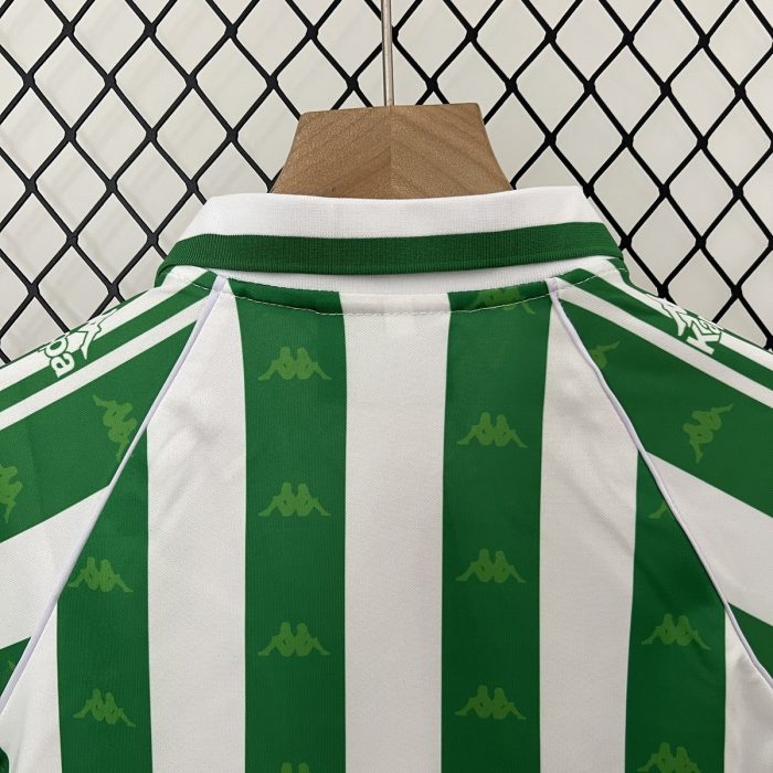 Real Betis 1995-1997 Home Kids Jersey - 图片 2