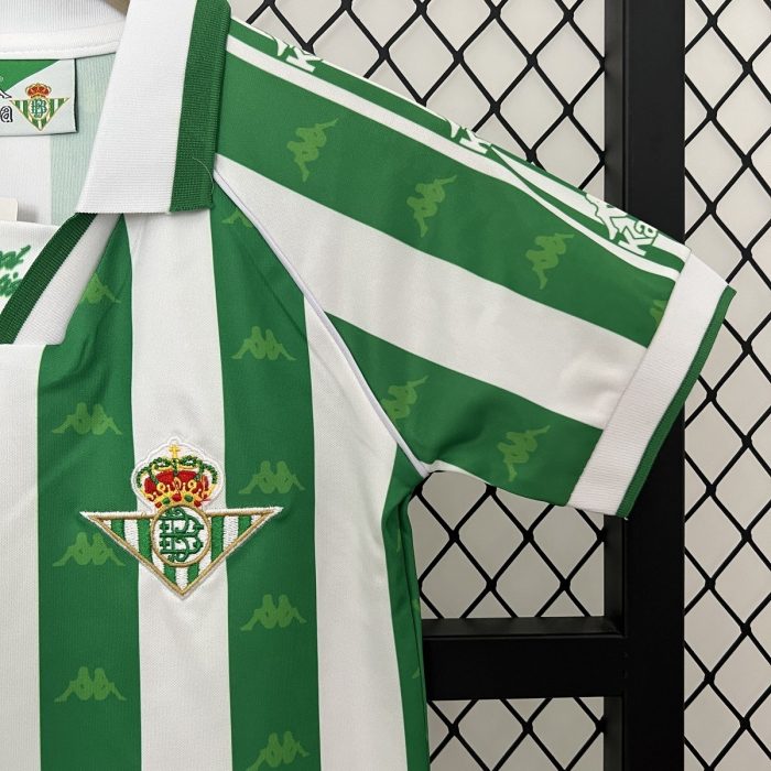 Real Betis 1995-1997 Home Kids Jersey - 图片 7