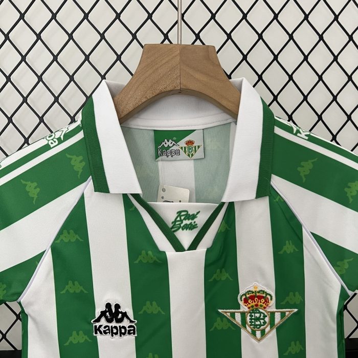 Real Betis 1995-1997 Home Kids Jersey - 图片 8