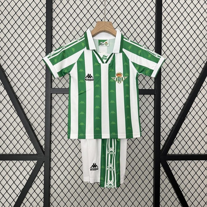 Real Betis 1995-1997 Home Kids Jersey - 图片 9