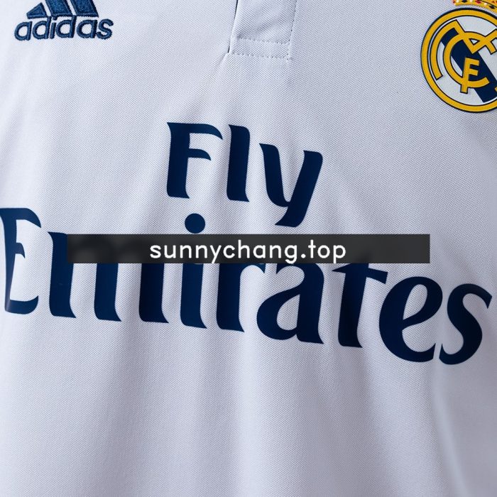 Real Madrid 2016/17 Home Long Sleeve Retro Jersey - 图片 6