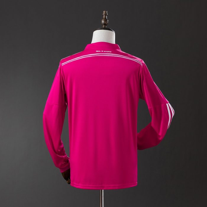 Real Madrid 2014-2015 Away Long Sleeve Retro Jersey - 图片 8