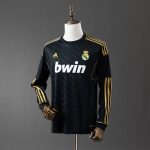 Real Madrid 11/12 Away Retro Long Sleeve Jersey