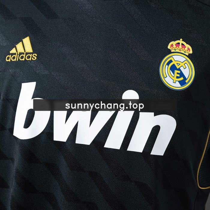 Real Madrid 11/12 Away Retro Long Sleeve Jersey - 图片 5