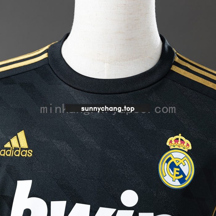 Real Madrid 11/12 Away Retro Long Sleeve Jersey - 图片 6