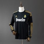 Real Madrid 11/12 Away Retro Long Sleeve Jersey - 图片 8