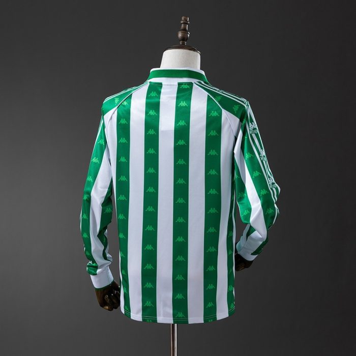 Real Betis 1995-1997 Home Retro Long Sleeve Jersey - 图片 6