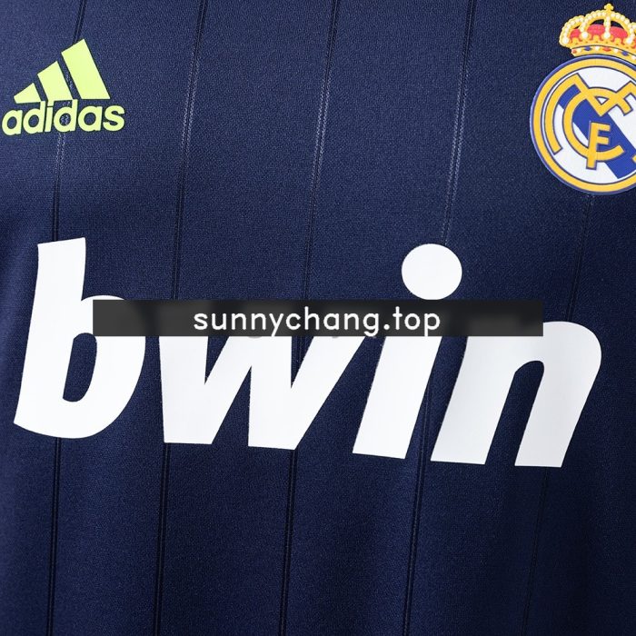 Real Madrid 2012-2013 Away Player Version Retro Jersey - 图片 6