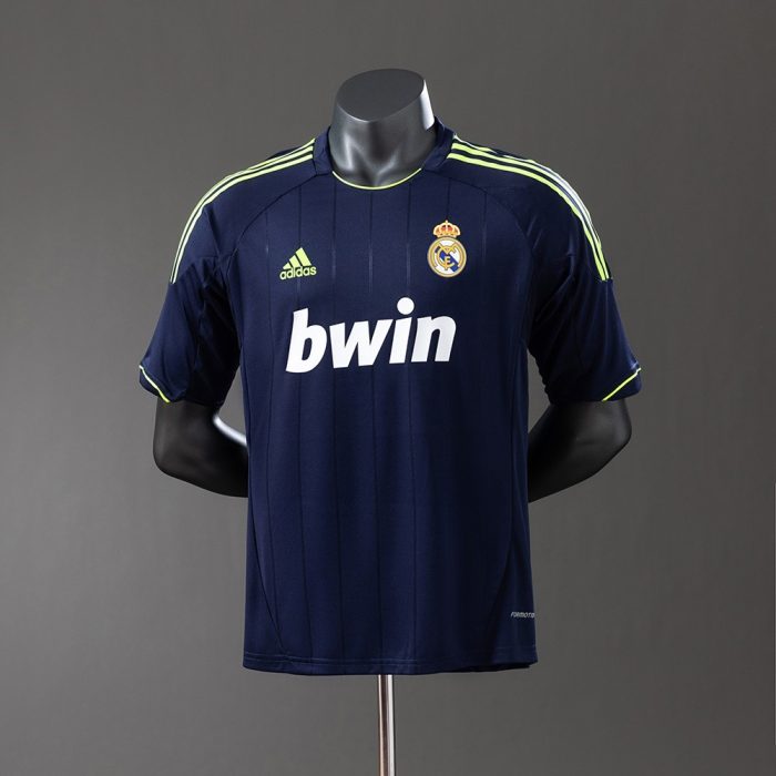 Real Madrid 2012-2013 Away Player Version Retro Jersey - 图片 9