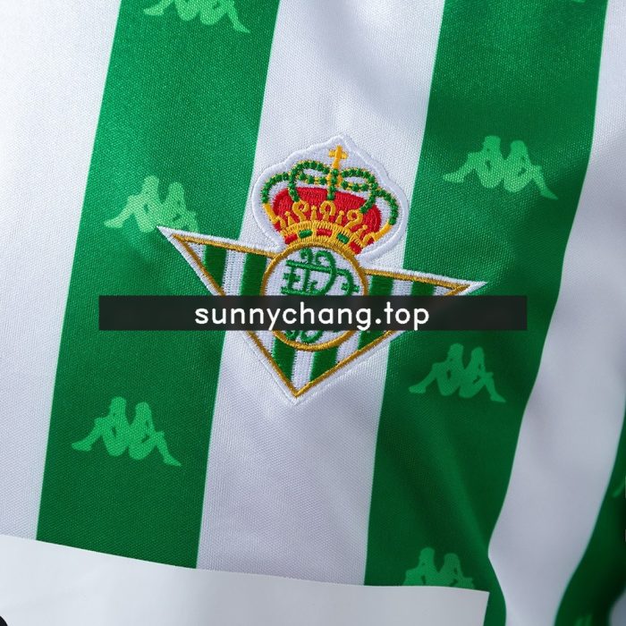 Real Betis 1996/1997 Home Retro Jersey - 图片 4