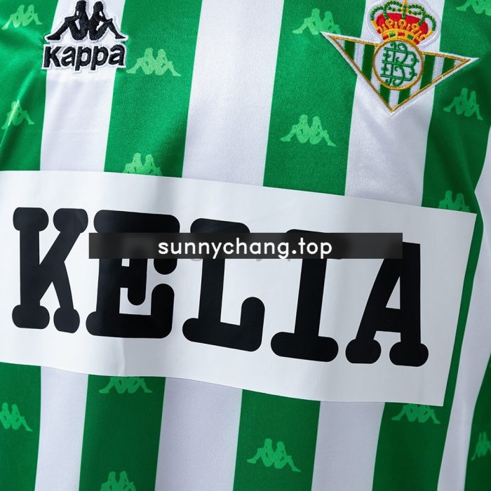 Real Betis 1996/1997 Home Retro Jersey - 图片 5